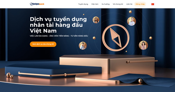 Tìm kiếm công việc mơ ước nhanh chóng tại Navigos Search